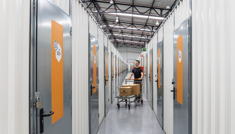 Serviços OrangeSpace Self-Storage | Armazenamento Particular